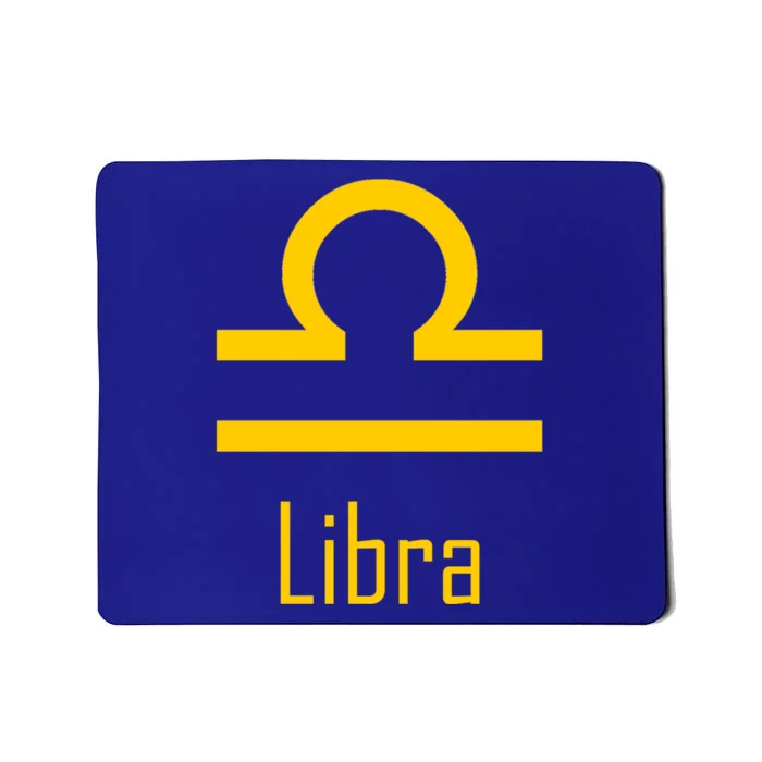 Libra Zodiac Sign Astrology Constellation Astronomy Gift Mousepad