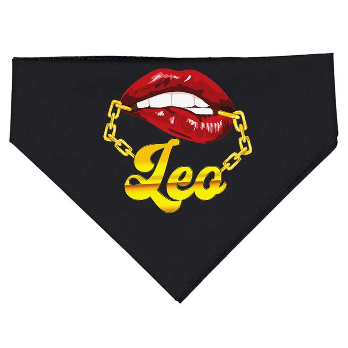 Leo Zodiac Sign Astrology Birthday Horoscope USA-Made Doggie Bandana