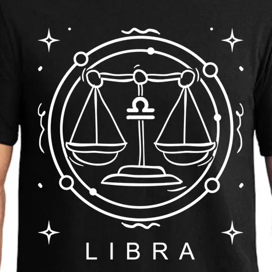 Libra Zodiac Sign Birthday Gift Libra Astrology Sign Gift Pajama Set