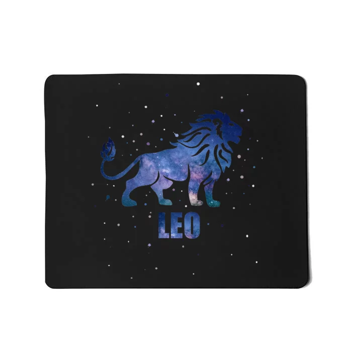 Leo Zodiac Sign Astrology Horoscope Mousepad