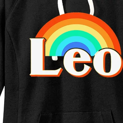 Leo Zodiac Sign Women's Fleece Hoodie