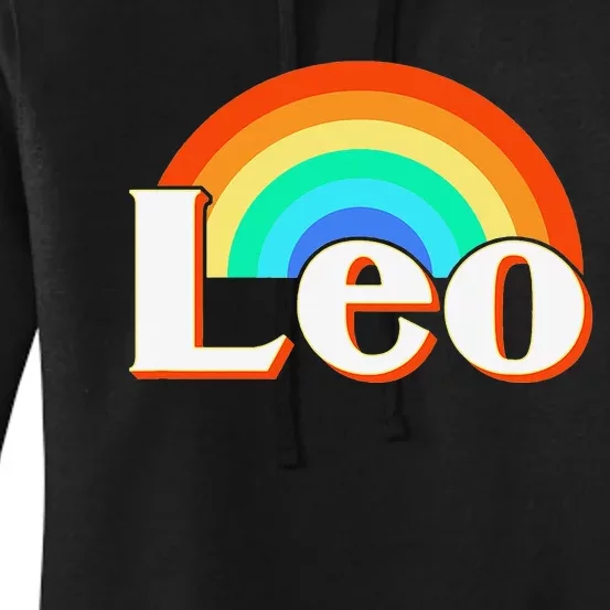 Leo Zodiac Sign Women's Pullover Hoodie