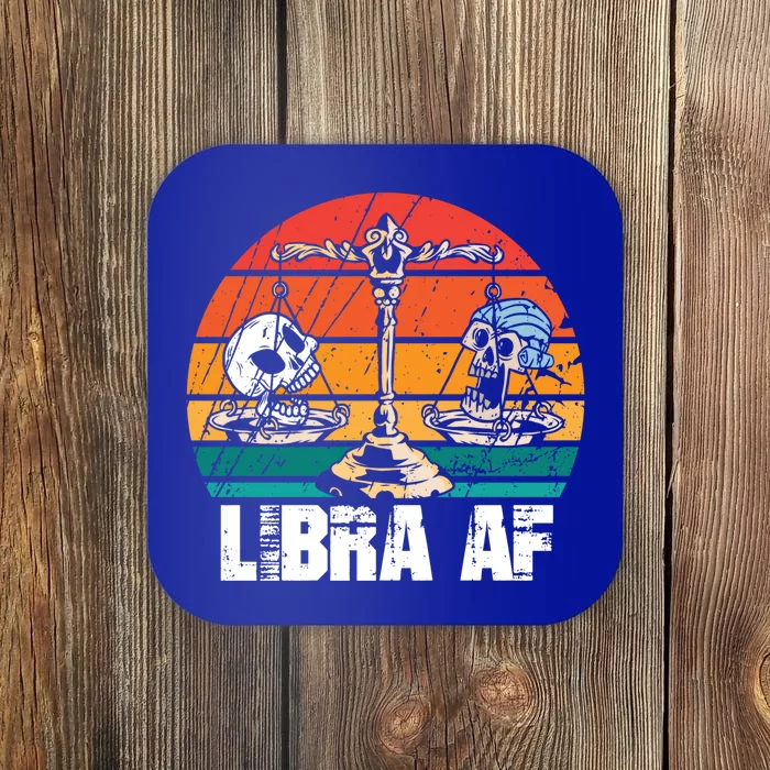 Libra Zodiac Sign Horoscope Astrology Gift Coaster