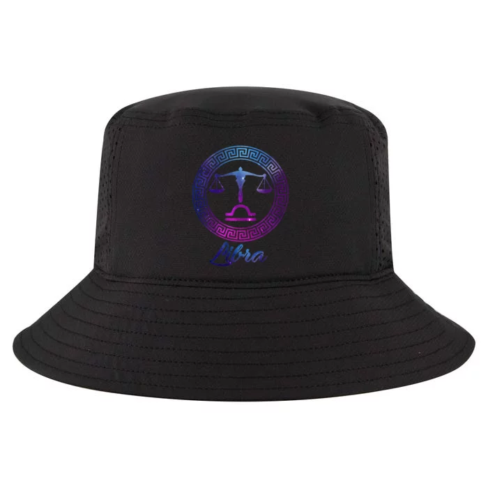 Libra Zodiac Sign Cool Comfort Performance Bucket Hat