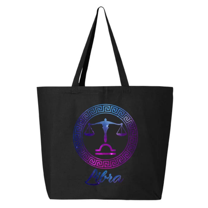 Libra Zodiac Sign 25L Jumbo Tote