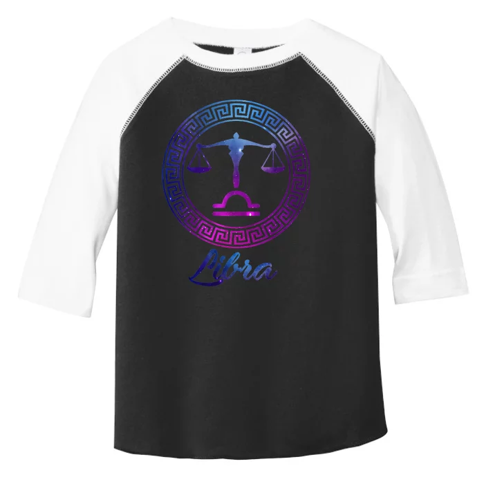 Libra Zodiac Sign Toddler Fine Jersey T-Shirt