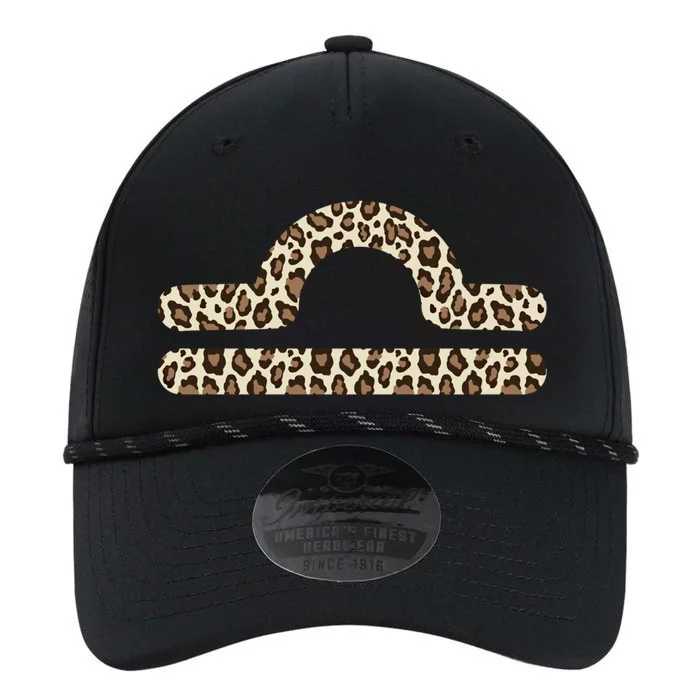 Libra Zodiac Sign Leopard Gift Performance The Dyno Cap