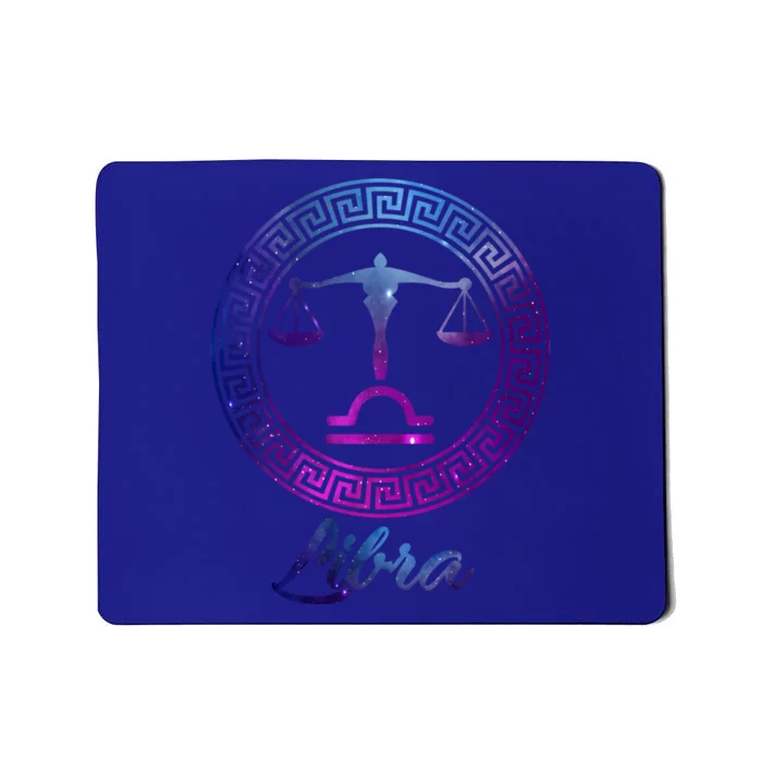 Libra Zodiac Sign Gift Mousepad