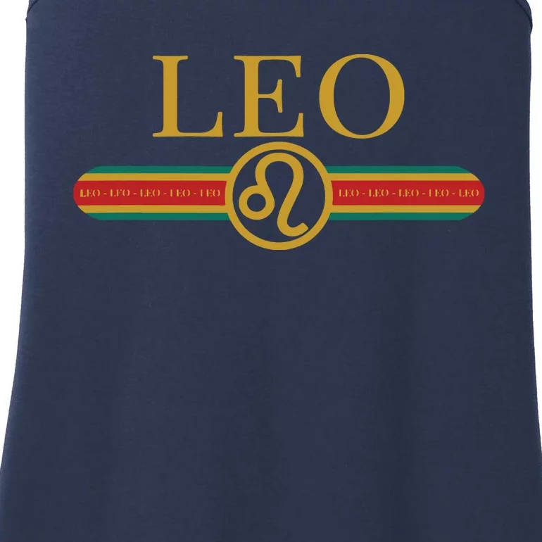 Leo Zodiac Sign Astrology Horoscope Fashion Ladies Essential Tank