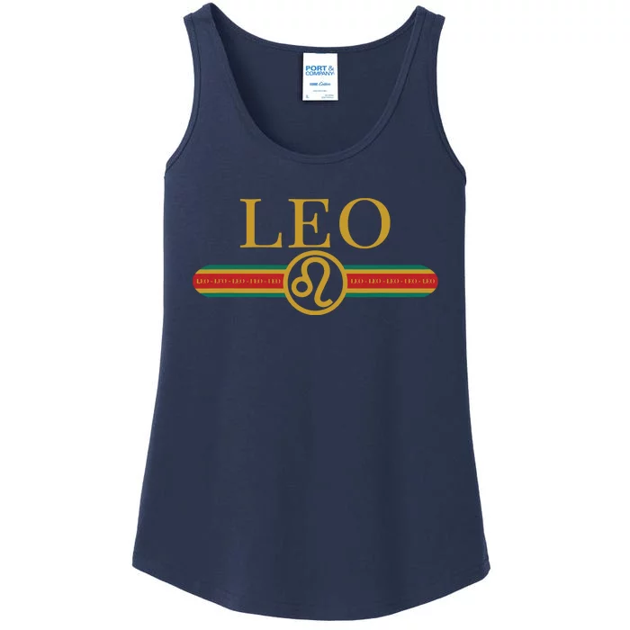 Leo Zodiac Sign Astrology Horoscope Fashion Ladies Essential Tank