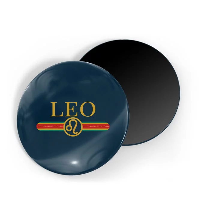 Leo Zodiac Sign Astrology Horoscope Fashion Magnet