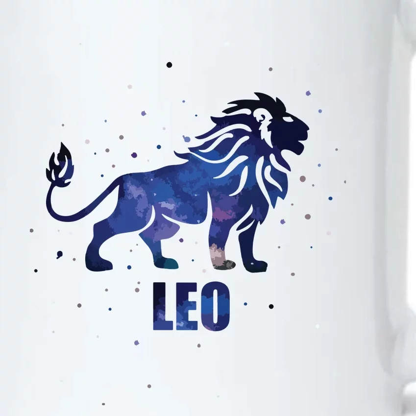 Leo Zodiac Sign Astrology Horoscope Black Color Changing Mug