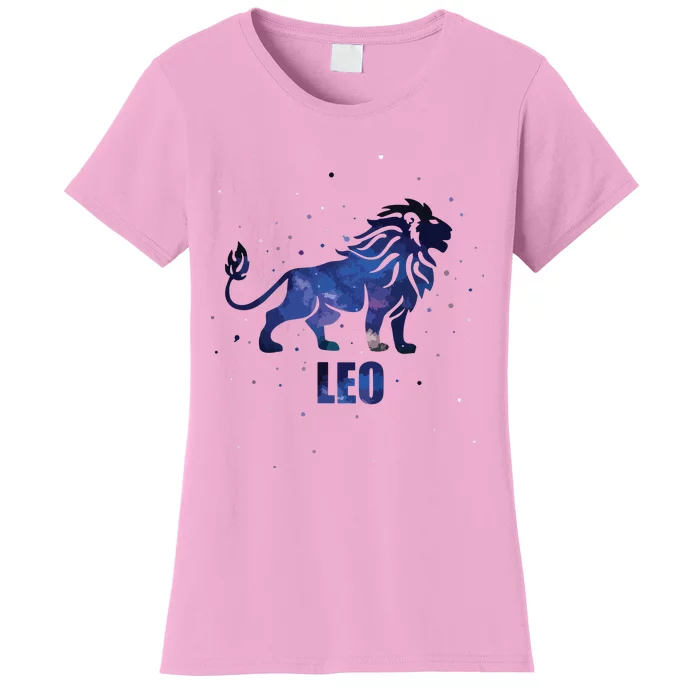 Leo Zodiac Sign Astrology Horoscope Women's T-Shirt