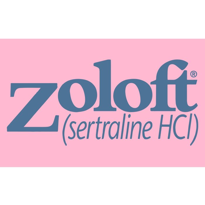 Limited Zoloft Sertraline Hcl Bumper Sticker