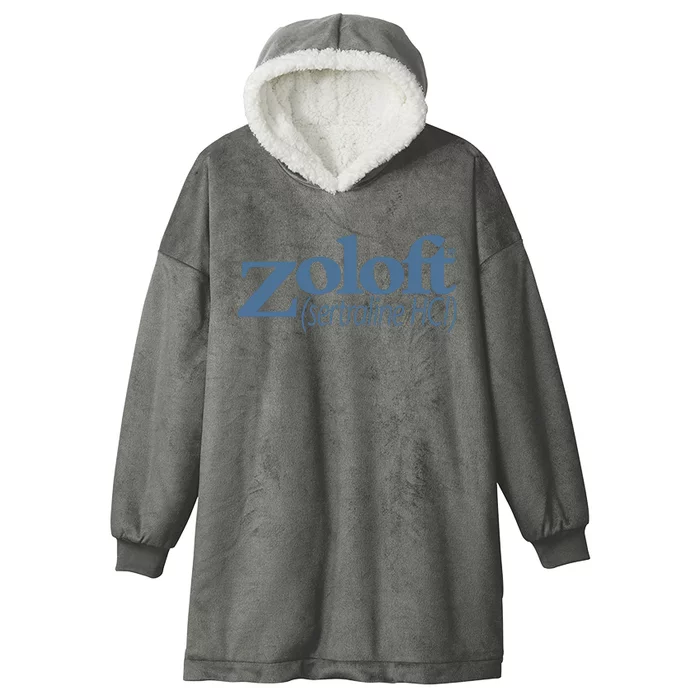 Limited Zoloft Sertraline Hcl Hooded Wearable Blanket