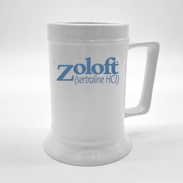 Limited Zoloft Sertraline Hcl Front & Back Beer Stein