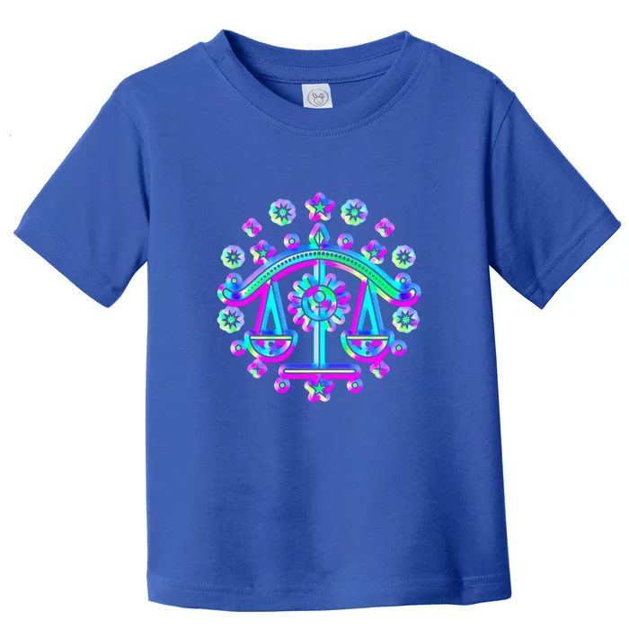 Libra Zodiac Sign Funny Gift Toddler T-Shirt