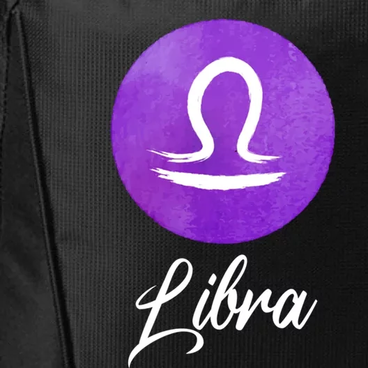 Libra Zodiac Sign Cool Gift City Backpack