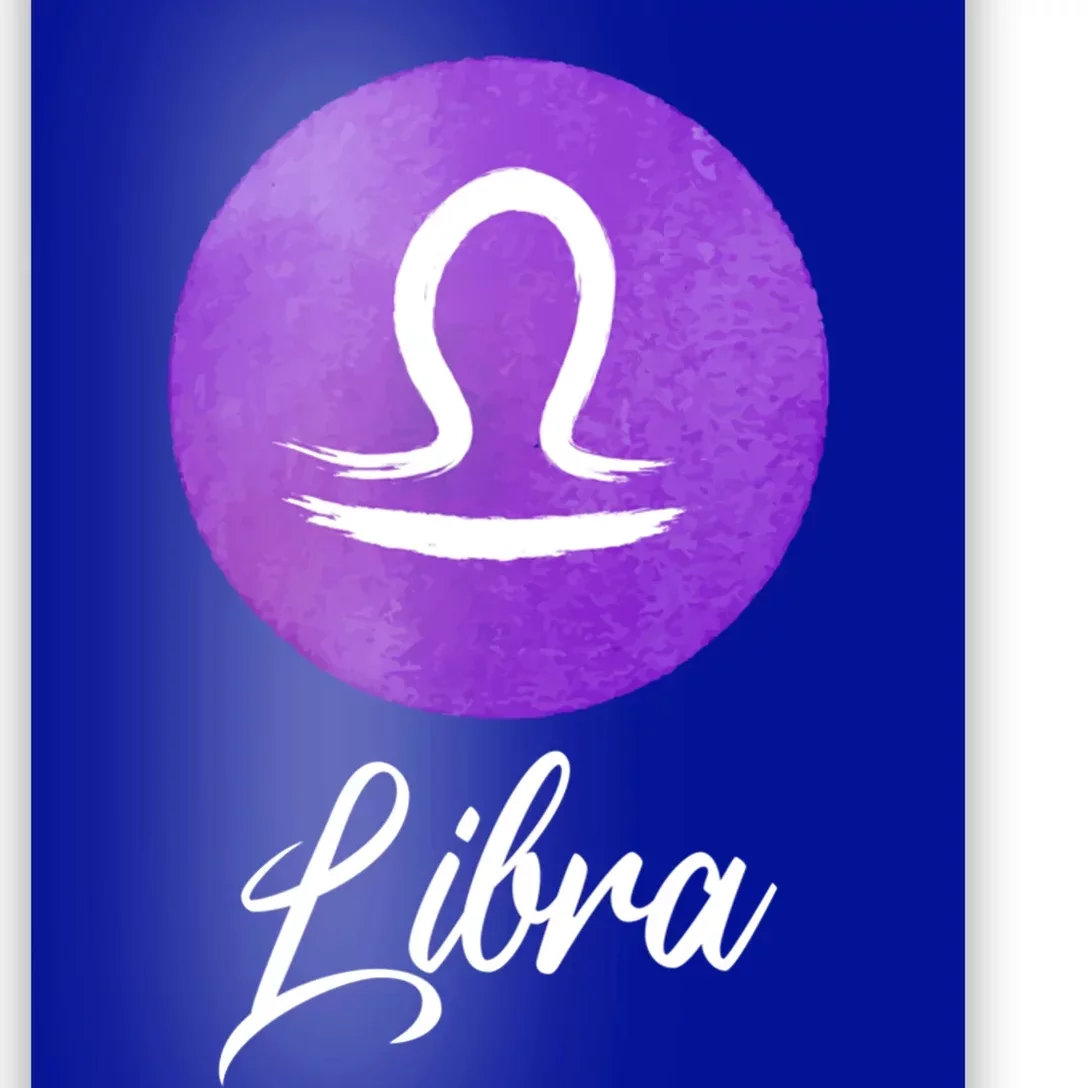 Libra Zodiac Sign Cool Gift Poster