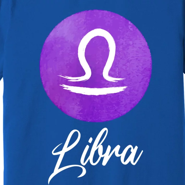 Libra Zodiac Sign Cool Gift Premium T-Shirt