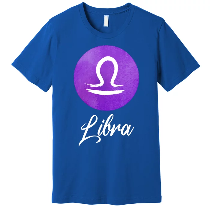 Libra Zodiac Sign Cool Gift Premium T-Shirt