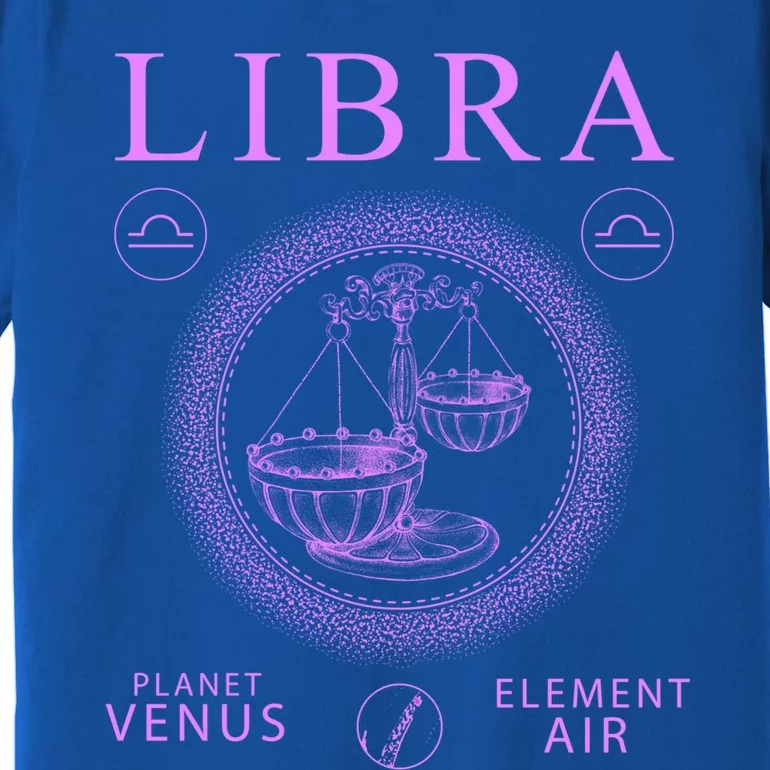 Libra Zodiac Sign Great Gift Premium T-Shirt