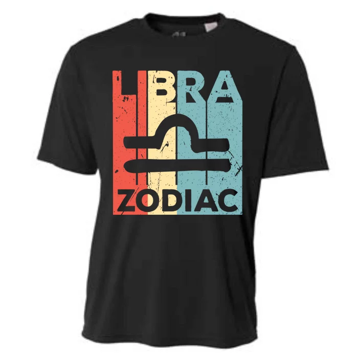 Libra Zodiac Symbol Unisex Gift Cooling Performance Crew T-Shirt