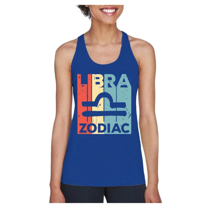 Libra Zodiac Symbol Unisex Gift Women's Racerback Tank