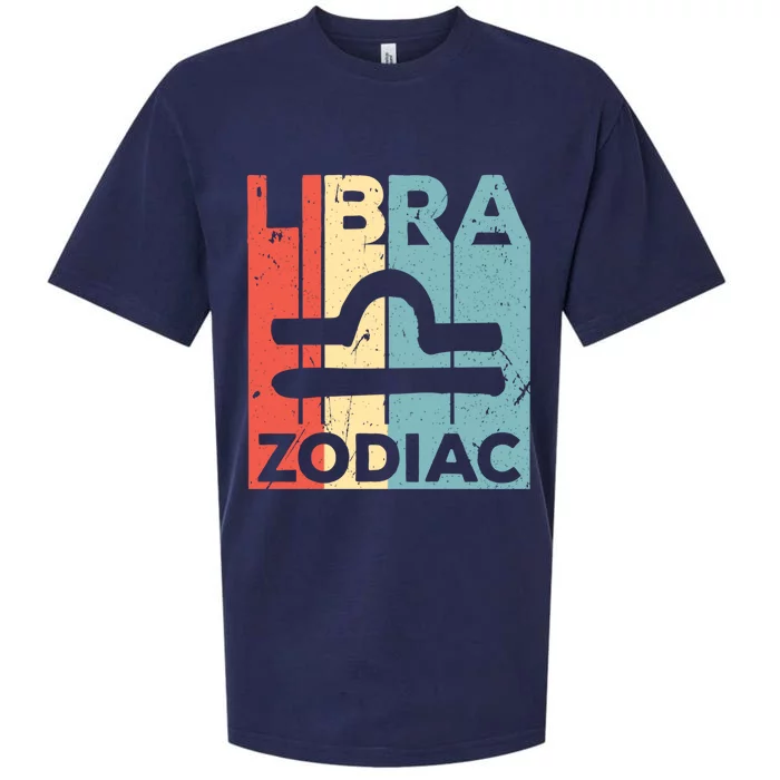 Libra Zodiac Symbol Unisex Gift Sueded Cloud Jersey T-Shirt