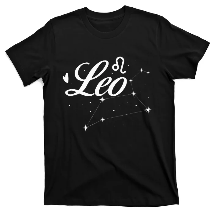 Leo Zodiac Sign Astrology Astrologer Horoscope T-Shirt