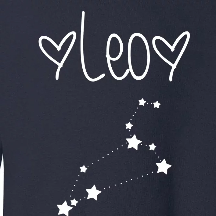 Leo Zodiac Sign Horoscope Astrology July August Birthday Toddler Sweatshirt