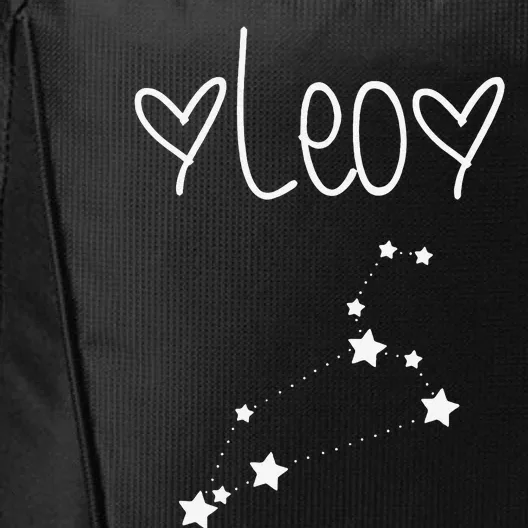 Leo Zodiac Sign Horoscope Astrology July August Birthday City Backpack