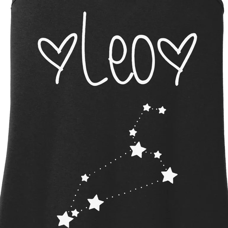 Leo Zodiac Sign Horoscope Astrology July August Birthday Ladies Essential Tank