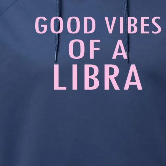 Libra Zodiac Sign Embrace Your Astrological Identity Meaningful Gift Performance Fleece Hoodie