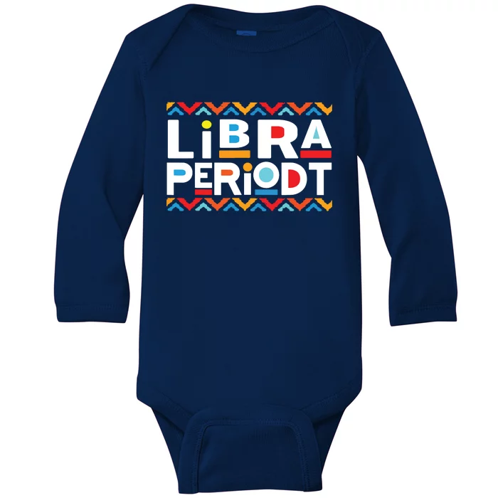 Libra Zodiac Shirts September 23 October 22 Birthday Baby Long Sleeve Bodysuit