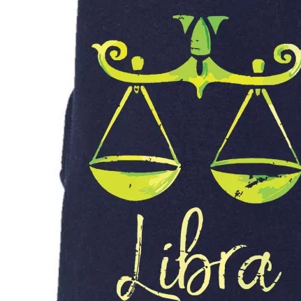 Libra Zodiac Sign Doggie 3-End Fleece Hoodie