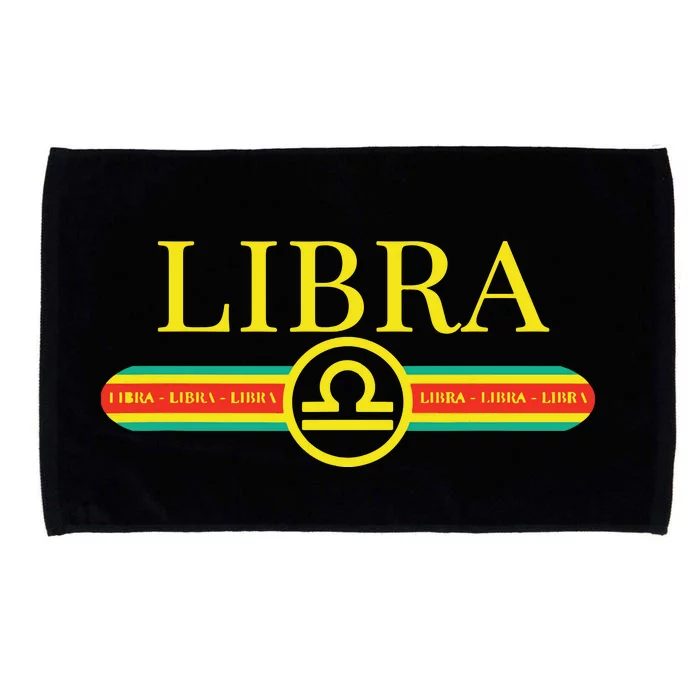 Libra Zodiac Sign Astrology Horoscope Fashion Microfiber Hand Towel