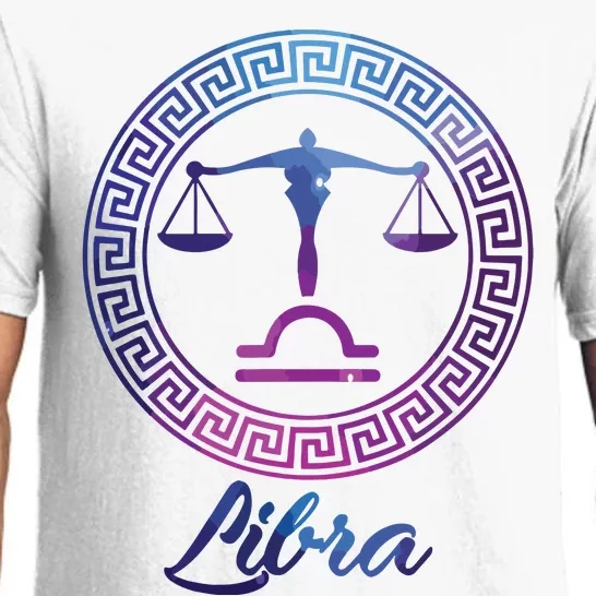 Libra Zodiac Sign Pajama Set