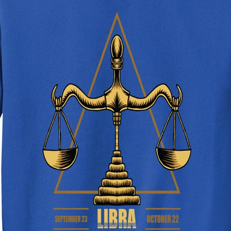 Libra Zodiac Sign Gift Tall Sweatshirt