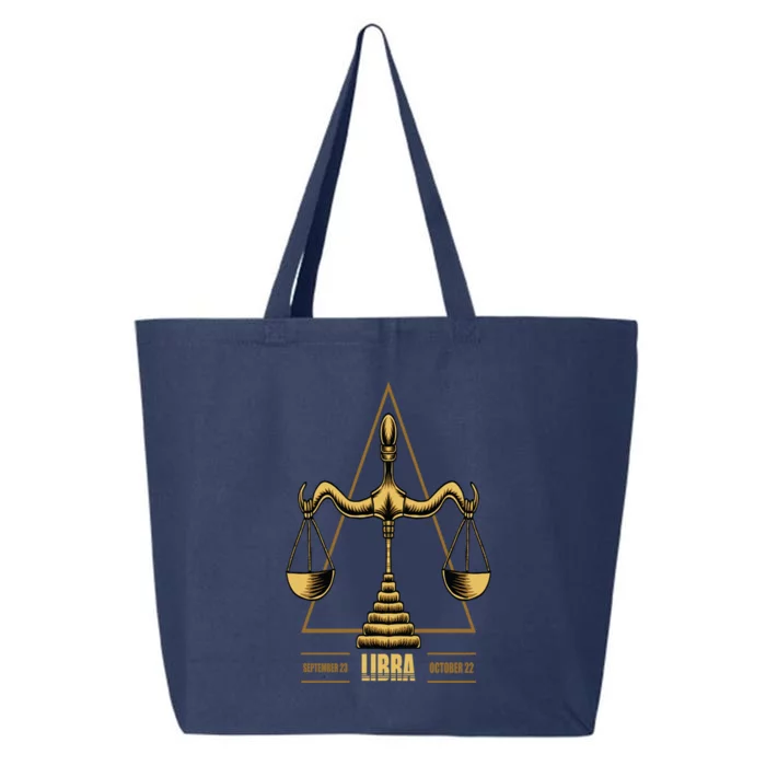 Libra Zodiac Sign Gift 25L Jumbo Tote