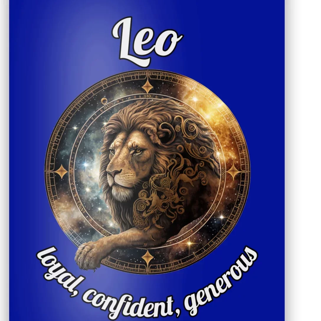 Leo Zodiac Sign Astronomy Cute Gift Poster