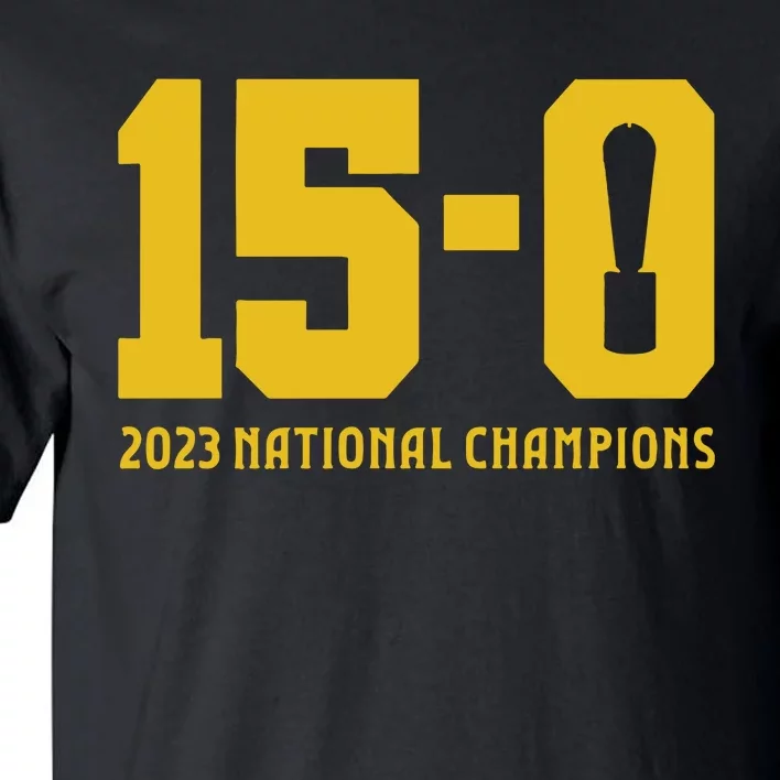 Michigan 15 0 Trophy Tall T-Shirt