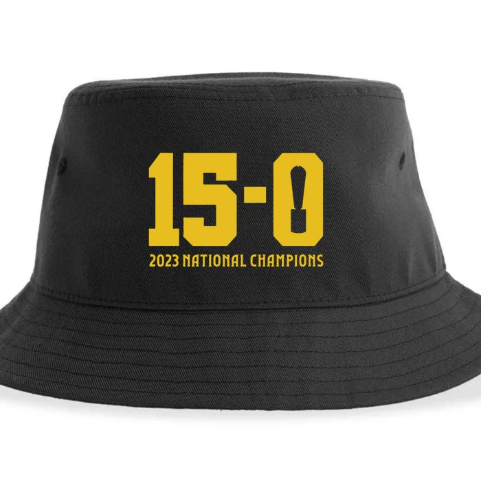 Michigan 15 0 Trophy Sustainable Bucket Hat