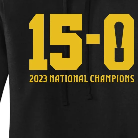 Michigan 15 0 Trophy Women's Pullover Hoodie