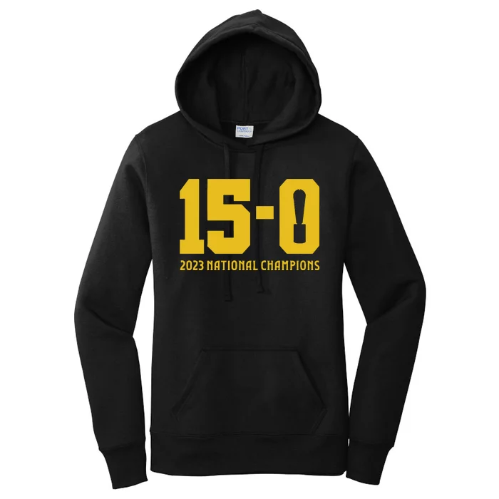 Michigan 15 0 Trophy Women's Pullover Hoodie