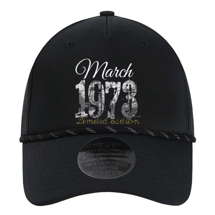 March 1973 50 Year Old 1973 50th Birthday Gift Performance The Dyno Cap