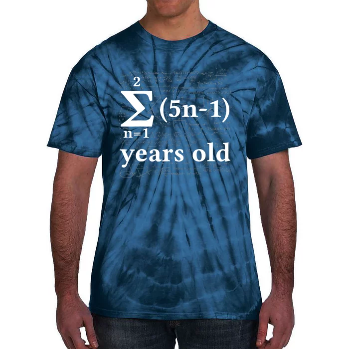 Math 13 Birthday Boy 13 Yr 13 Year Old Boy 13th Birthday Tie-Dye T-Shirt