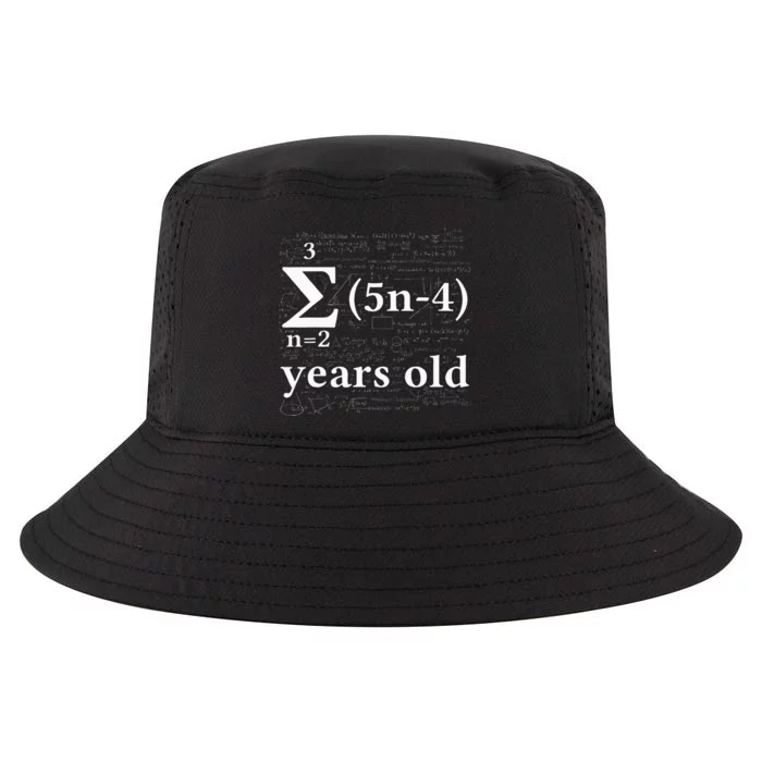 Math 17 Birthday Boy 17 Yr 17 Year 17th Birthday Cool Comfort Performance Bucket Hat