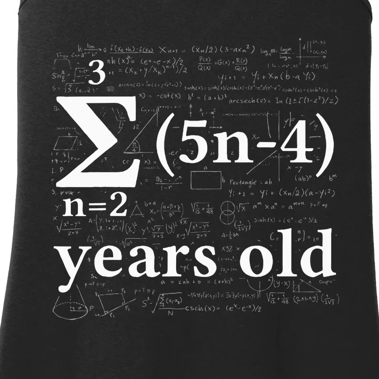 Math 17 Birthday Boy 17 Yr 17 Year 17th Birthday Ladies Essential Tank