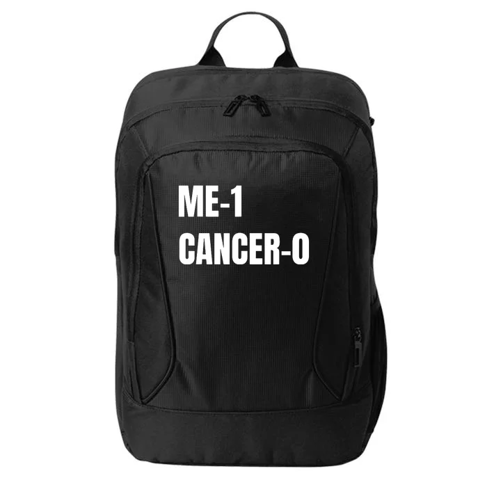 Me 1 Cancer 0 I Beat Cancer Brave Survivor City Backpack